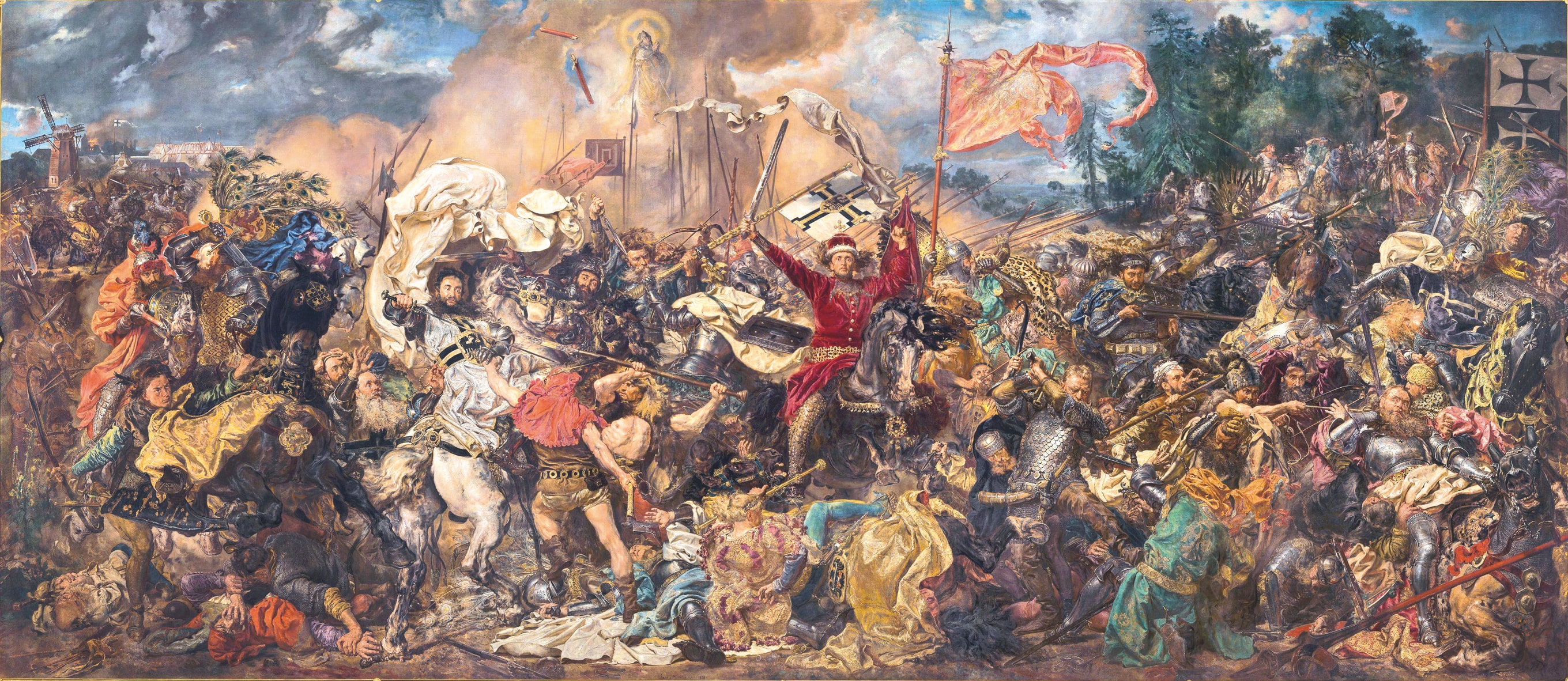 Jan Matejko, obraz Bitwa pod Grunwaldem