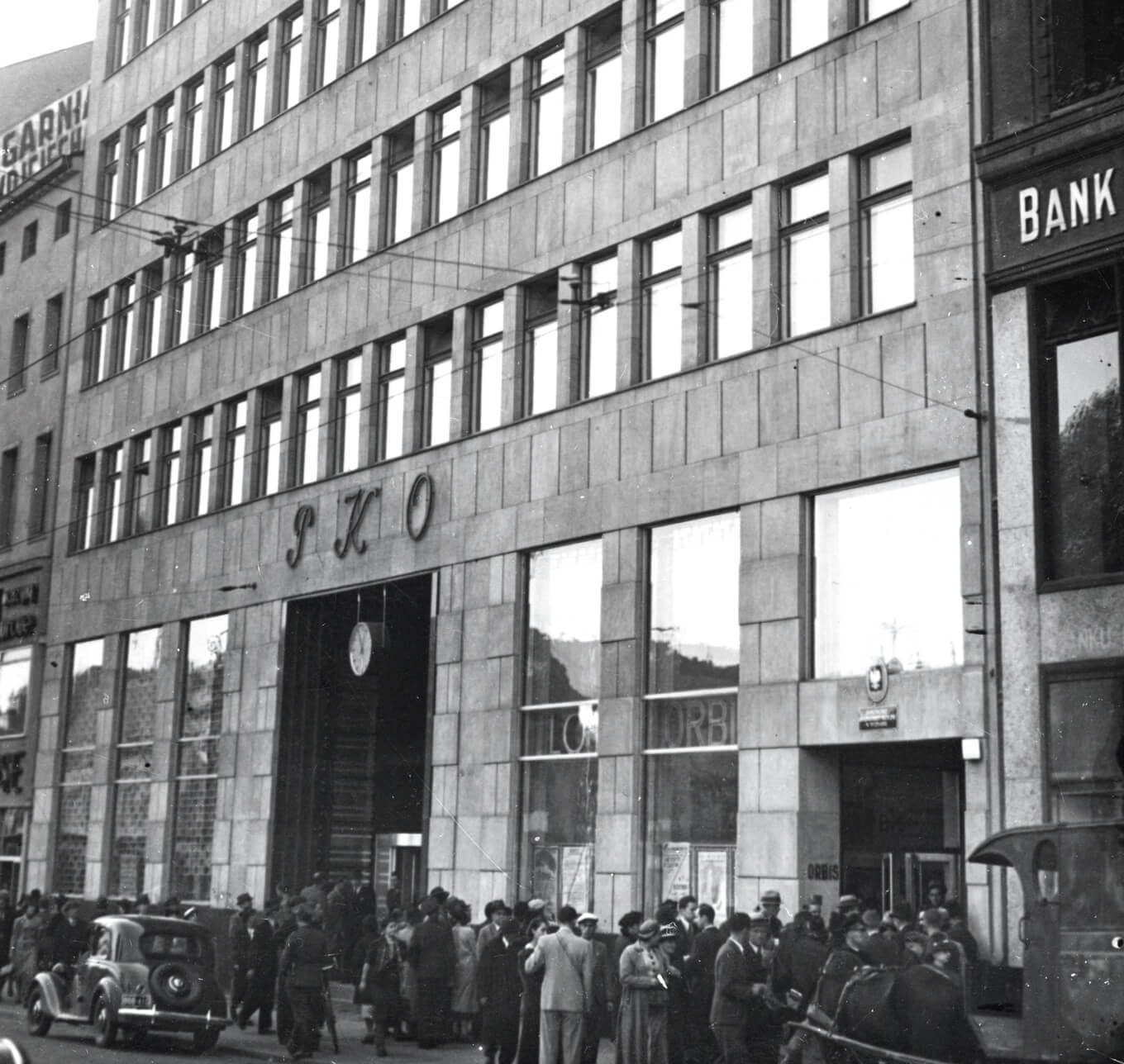 Gmach Banku PKO, 1939r.