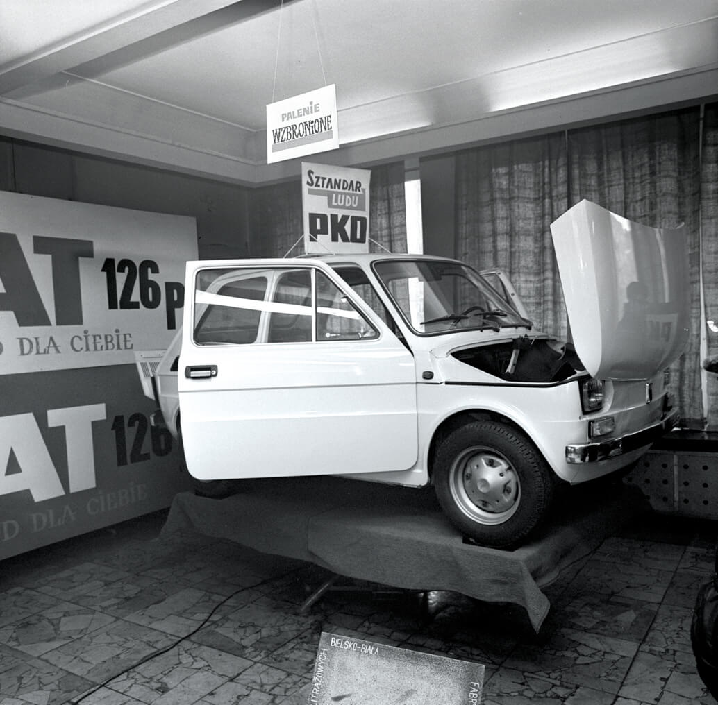 Wystawa samochodu Fiat