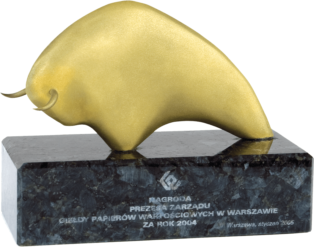 Nagroda prezesa zarządu giełdy papierów wartościowych w Warszawie za rok 2004