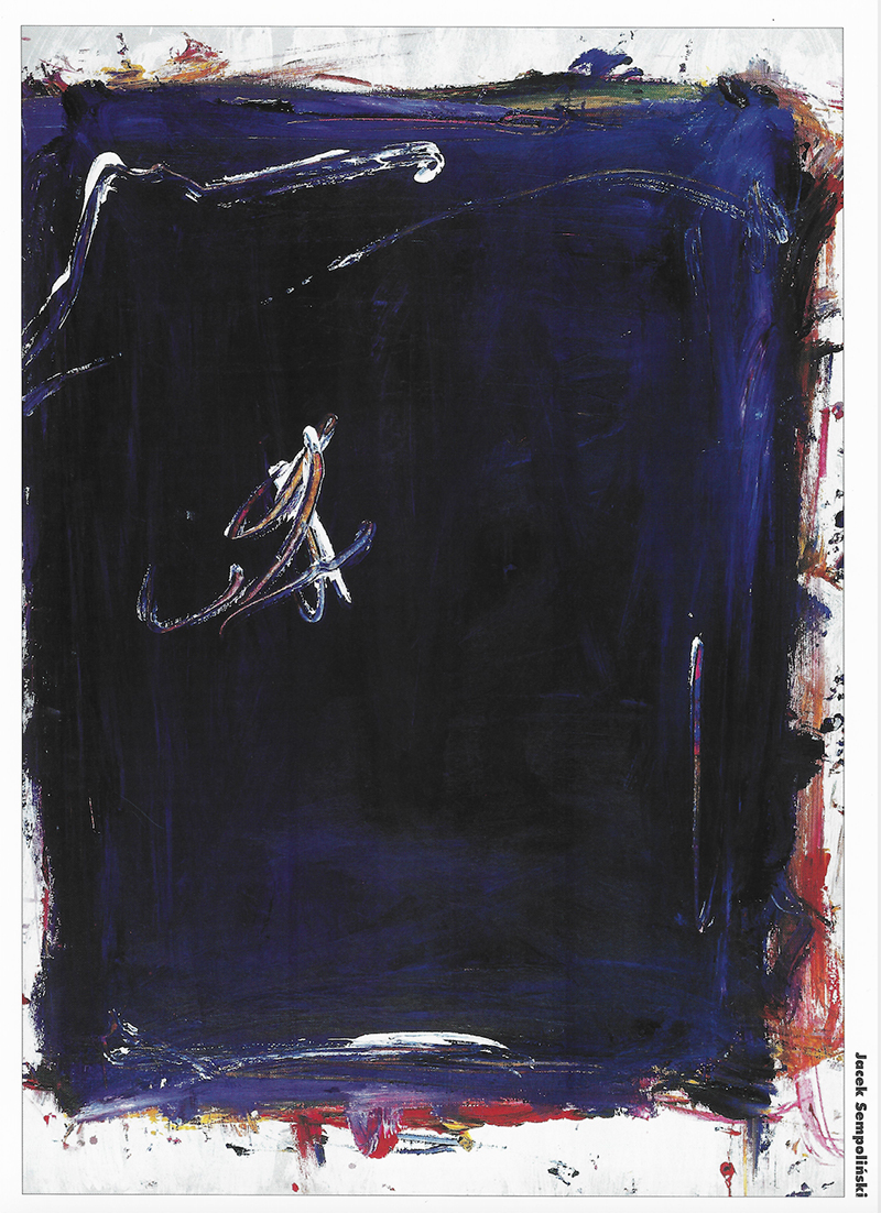 „Ukrzyżowanie u św.Anny”, 1995, karton / olej