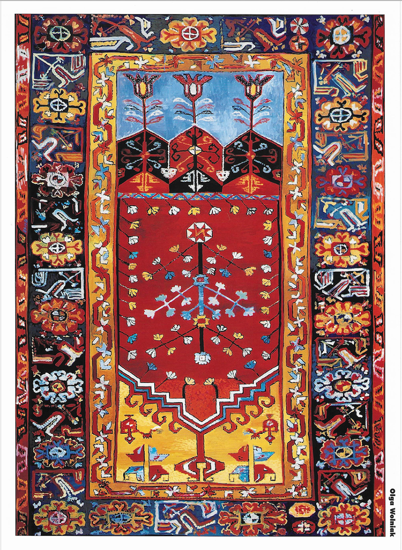 „Konya - Ladik”, 1998, olej na płótnie