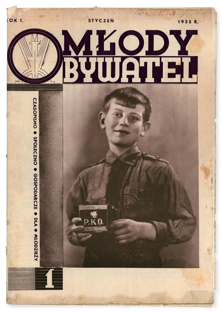 Czasopismo społeczno-gospodarcze Młody Obywatel 1935 rok