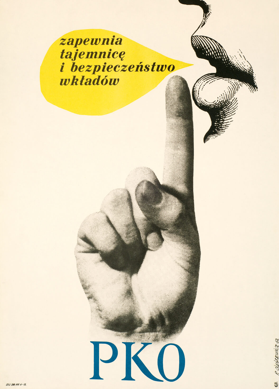 Plakat Romana Cieślewicza 1972 rok